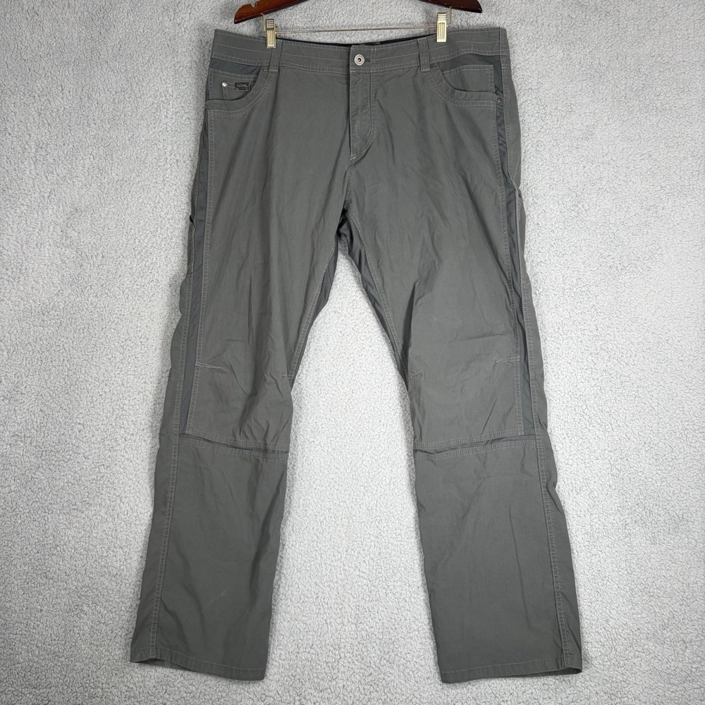 KUHL Radikl Pants Mens 42x34 Gray Hiking Outdoor Exoskeleton